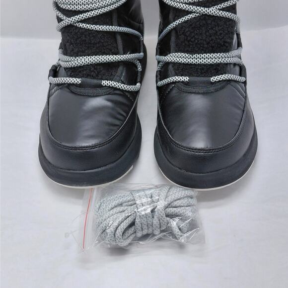 Kamik Womens Snow Boots Size 8 Black Waterproof Winter Faux Fur Insulated New - Picture 15 of 15